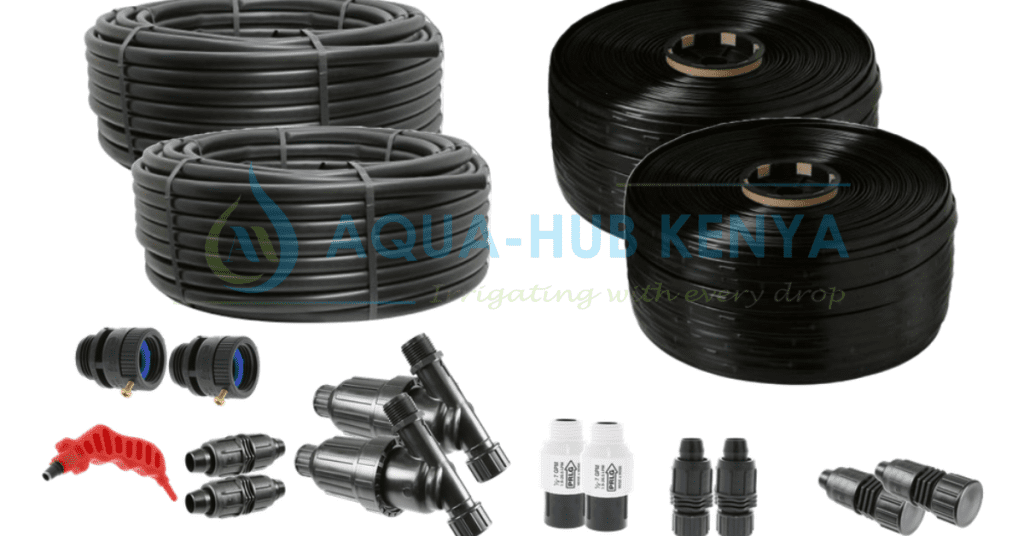 Drip Kit for 1 Acre Drip Kit Package by Aqua Hub Kenya