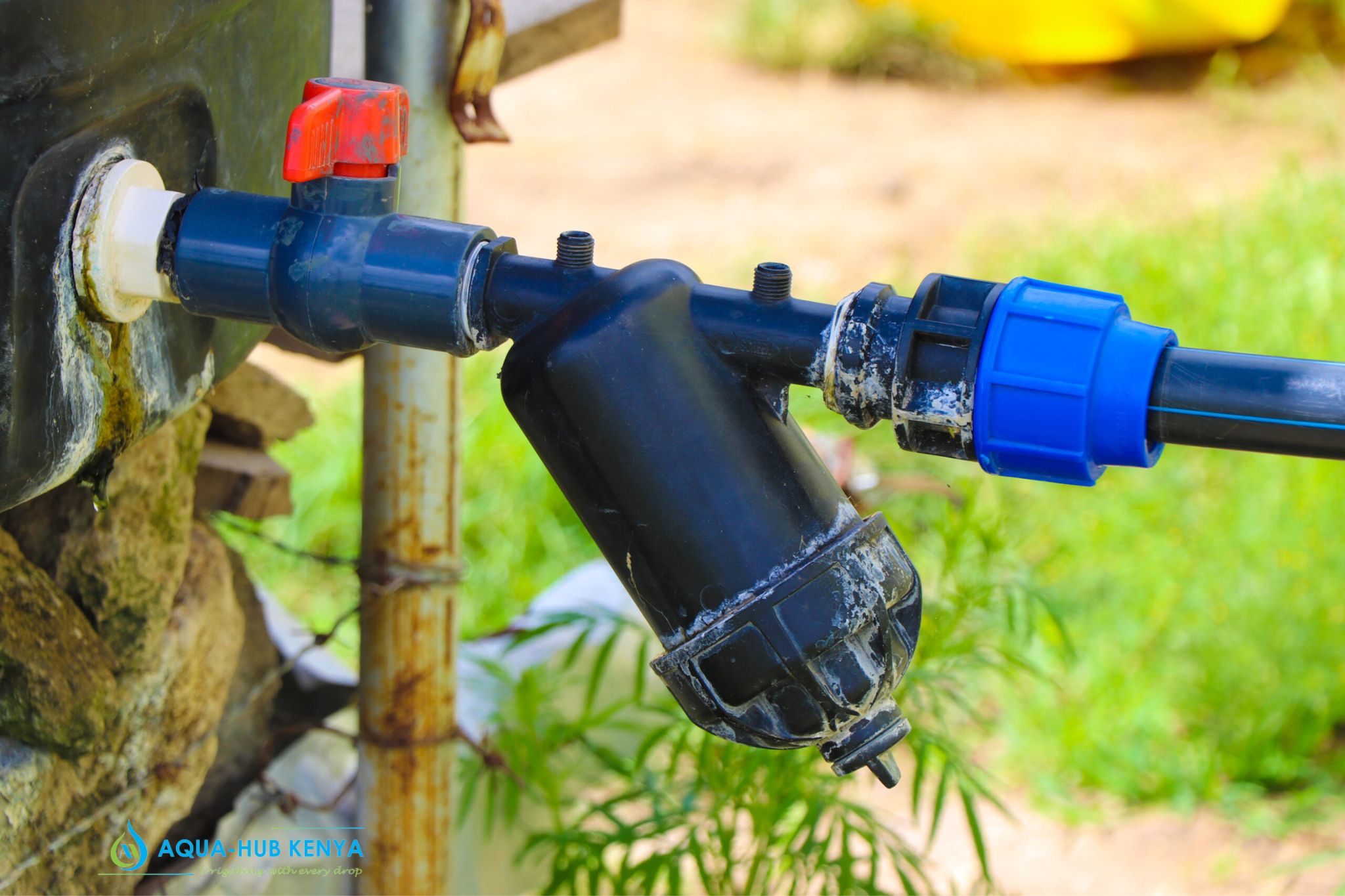 How to Filter water for irrigation
